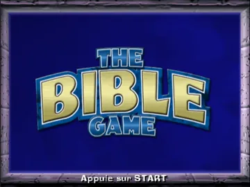 The Bible Game screen shot title